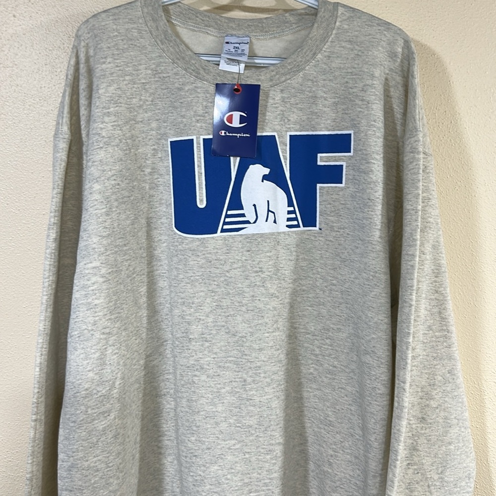 Interesting University of Alaska Fairbanks, Men’s XL, NWT Retail $44 - Picture 2 of 6